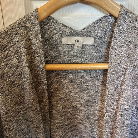 Loft Dolman shimmer open cardigan. - Picture 3 of 4